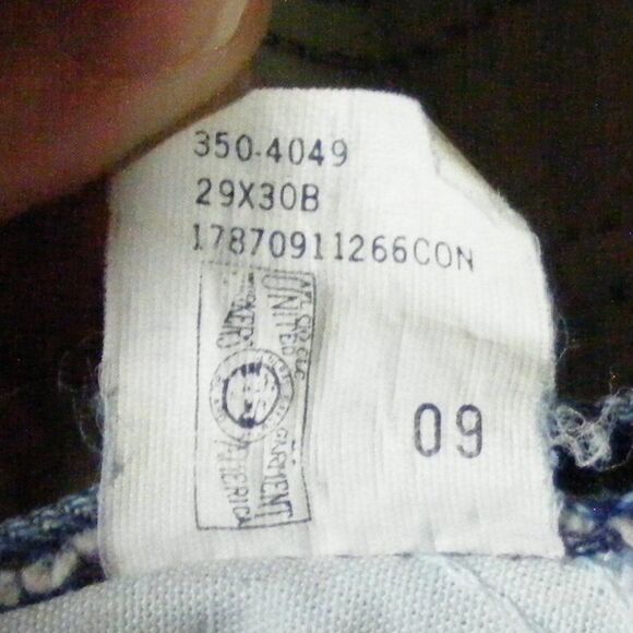 LEE Jeans, 28, VINTAGE, Relaxed fit, Lighter Wash, Union Tag, Mom Waist - Picture 14 of 15